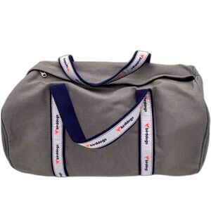 Birddogs Luggage Duffle Gym Bag-Gray/Navy/White/Coral-New!